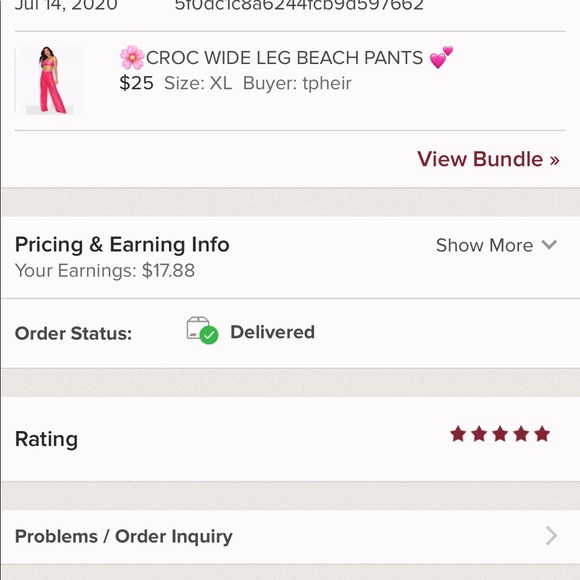 🌸CROC WIDE LEG BEACH PANTS 💕 - Picture 9 of 9